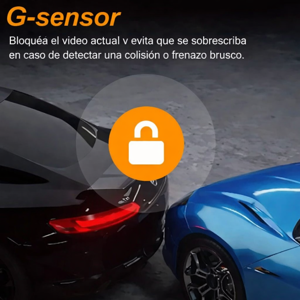 Cámara de coche con doble camara