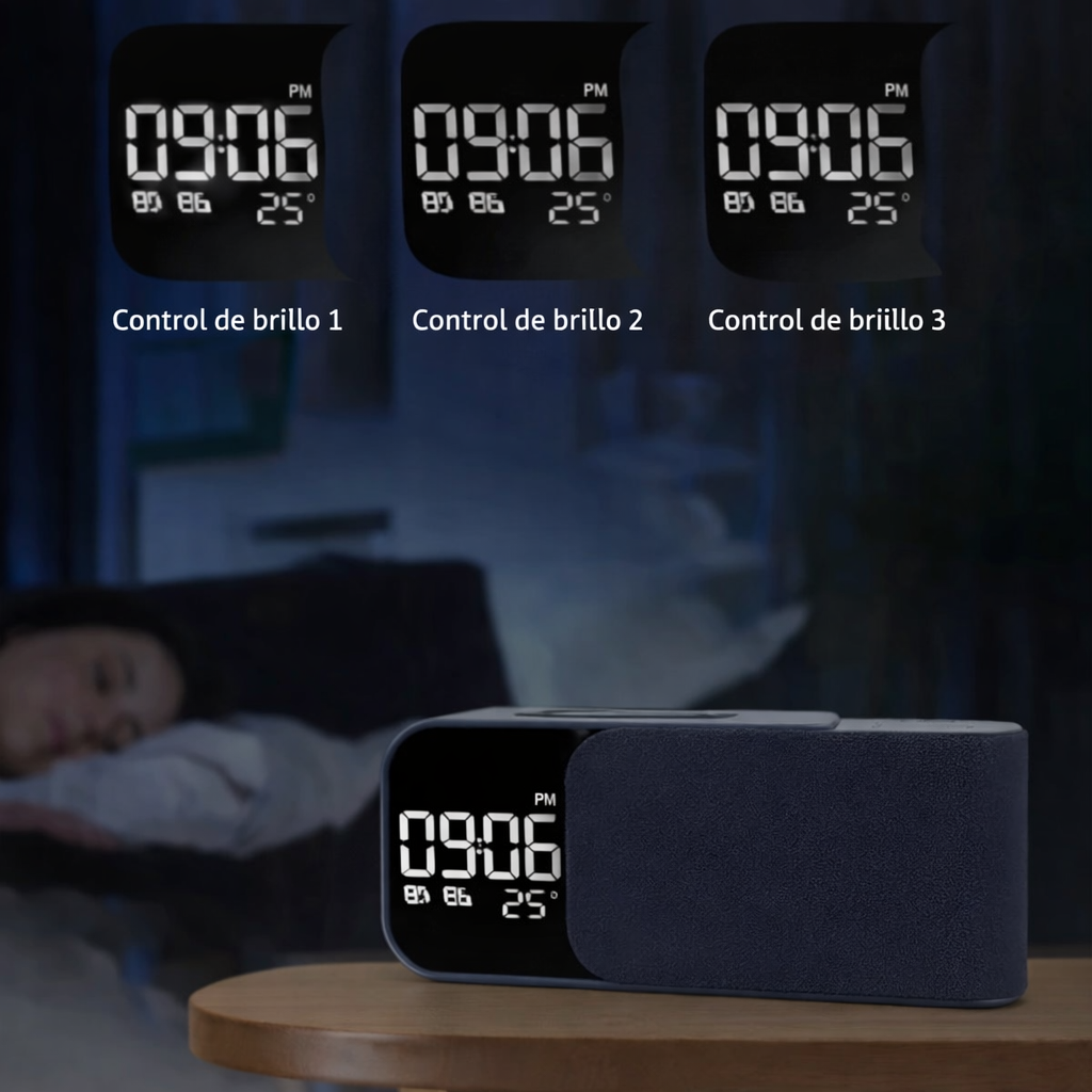 Cargador inalámbrico 3 en 1