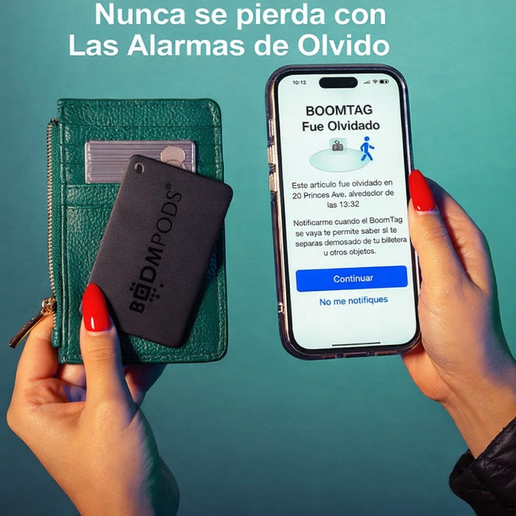 Boomcard – Tarjeta Localizadora GPS para Cartera