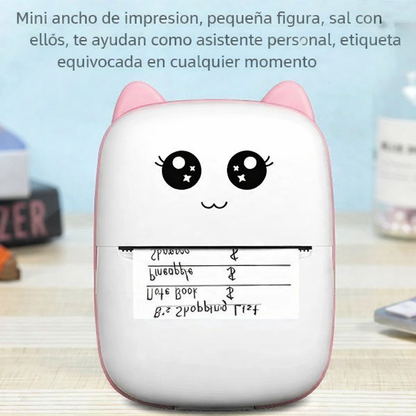 Mini impresora térmica Bluetooth portátil