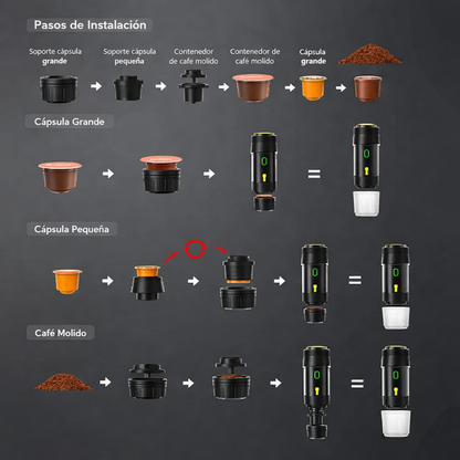 Expreso portátil 3 en 1