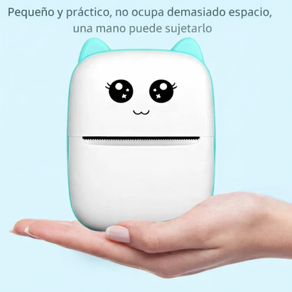 Mini impresora térmica Bluetooth portátil