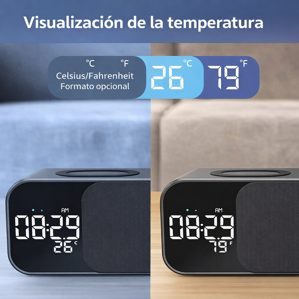 Cargador inalámbrico 3 en 1