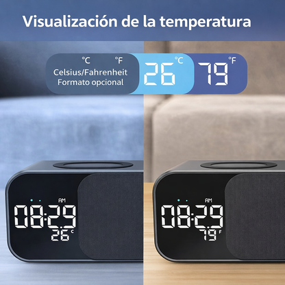 Cargador inalámbrico 3 en 1